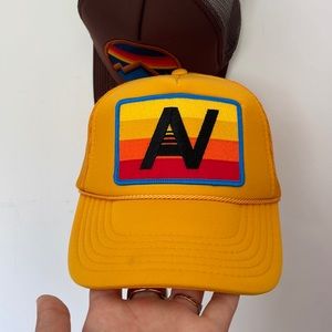 aviator nation yellow hat
